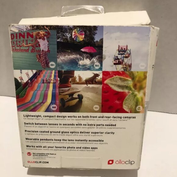 OlloClip 4-in-1 Photo Lens for iPhone 6/6s & Plus, In Box Package, Clean - Picture 2 of 8